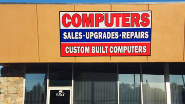 Computer Repair Sign